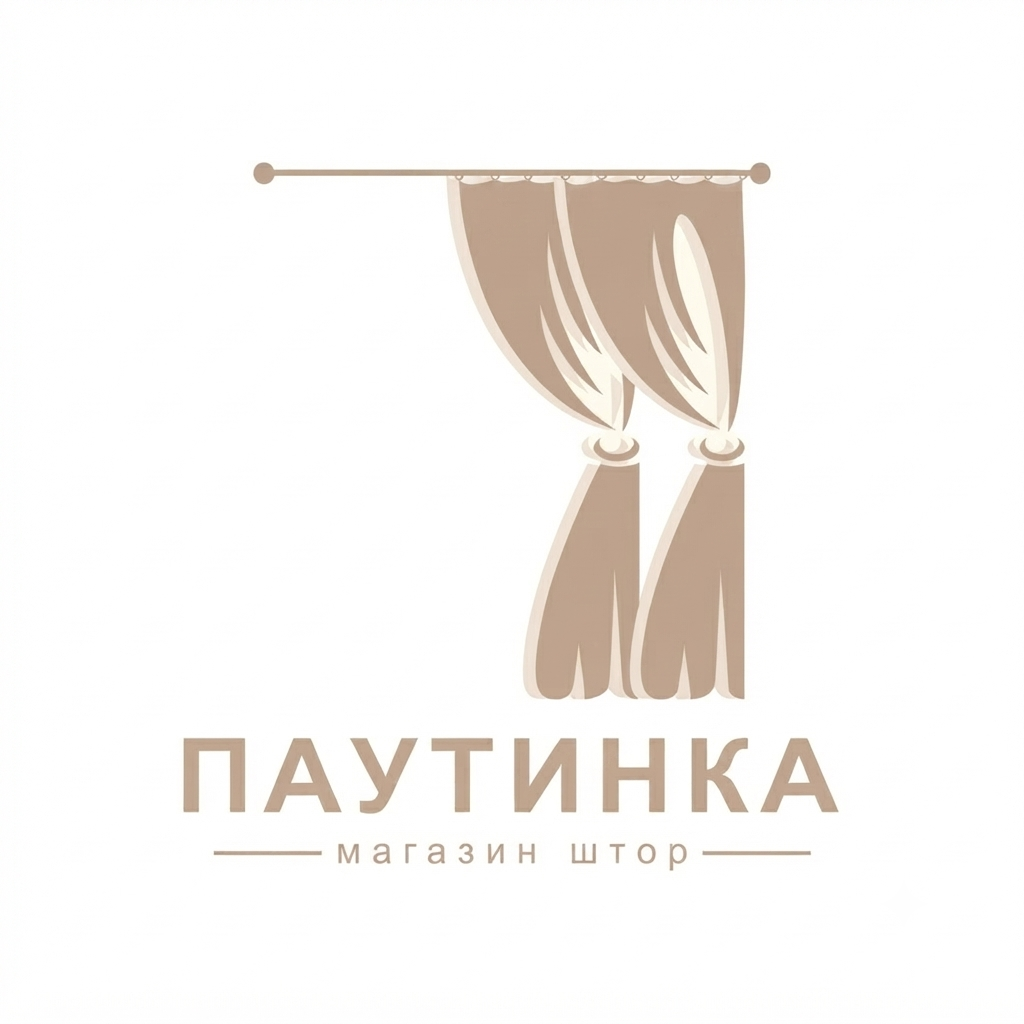 Логотип магазина ПАУТИНКА